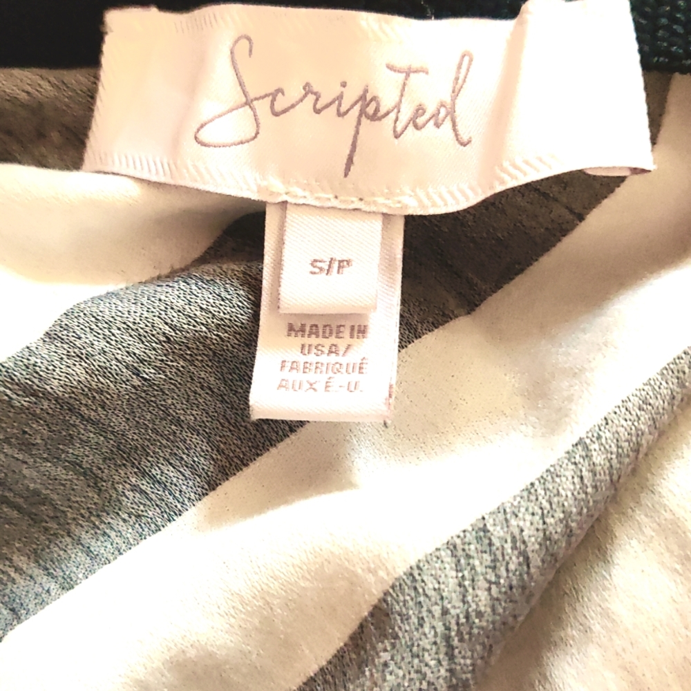 Scripted fancy blouse - Picture 4 of 5